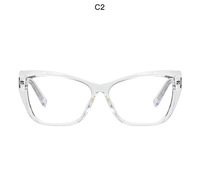 Plastic frames for glasses TR90+CA material (flex hinges) FOCUS FCS2002