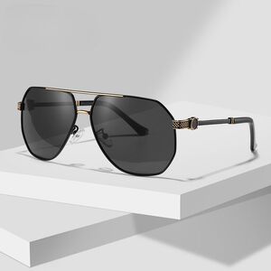 Polarized metal sunglasses with UV400 protection 2868-GT