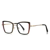 Metal + TR90 Blue Blocker glasses frame for women with UV and blue light protection lenses More FCS3146