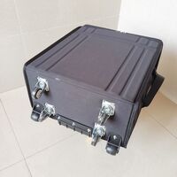 Mobile box (suitcase, trunk, organizer, display case) on wheels for frames and glasses for 180 slots JS-C220909