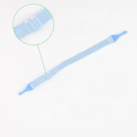 Glasses leather string cord in individual packaging, 73 cm length 