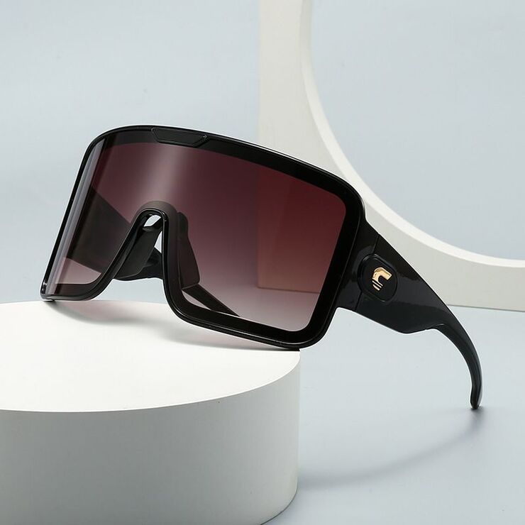 Plastic sunglasses in the shape of a mask Elit 2461-EL