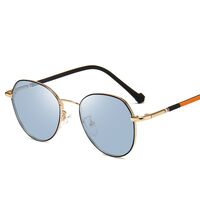 Очки металлические фотохромные с защитой от синего света 9664-GT