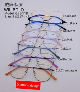 Metal ultrathin frames Wilibolo G95-118