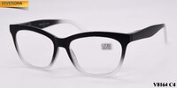 Corrective plastic frame eyeglasses with spring hinges VIZZINI V8164