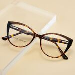 TR90 plastic frame or glasses with blue light protection, with spring hinges FA87228