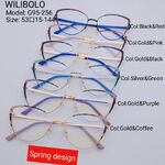 Оправа металлическая ультратонкая с флексом Wilibolo G95-256