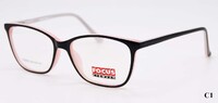 Plastic frames for glasses TR-90 + CA material (flex hinges) FOCUS FCS012