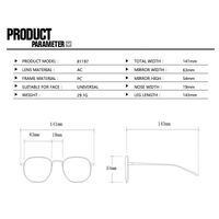 Plastic TR90 glasses with blue light protection TR81197-PN