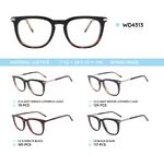 Plastic acetate eyeglasses frame WD4313
