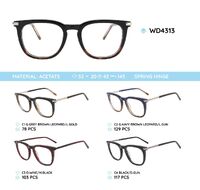 Plastic acetate eyeglasses frame WD4313