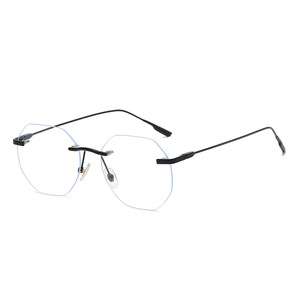 Metal Blue Block glasses with blue light protection FENQI F6213