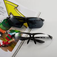 Очки защитные противоударные тактические ветрозащитные полуободковые T9138 (7877)