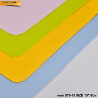 Салфетка для протирки линз в очках, материал микрофибра, с тиснением спираль 金布 579-15, 17,5*14,5 см