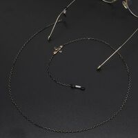 Metal non-slip chain, with petal, for glasses and masks GL607