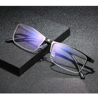 Metal eyeglasses for reading V6011, diopters from 0.50 to -6.00, not centered 