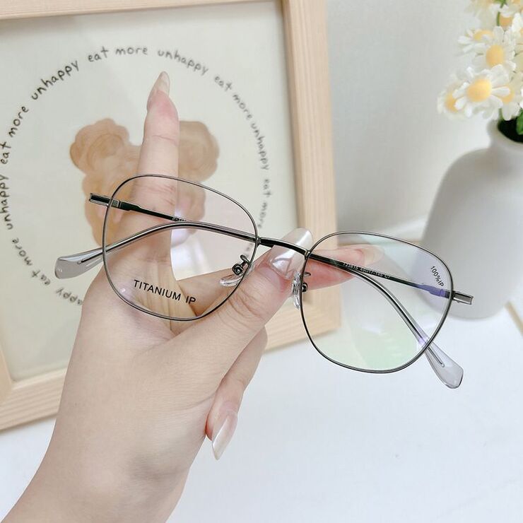 Titanium + plastic TR90 extralight frame MAMO T23815