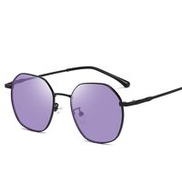 Очки металлические фотохромные с защитой от синего света 9673-GT