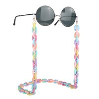 Acrylic color eyeglasses chain GB061