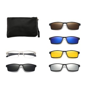 El Dorado frames with polarized sunshades set (clip-on) on magnet 2347T (5 pieces) 