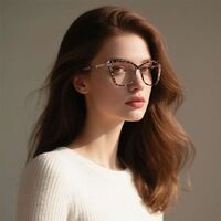Plastic TR90 frames for glasses for women with UV and Blue Ray Cut protection FOCUS FCS2242