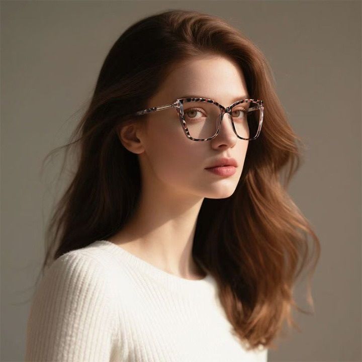 Plastic TR90 frames for glasses for women with UV and Blue Ray Cut protection FOCUS FCS2242