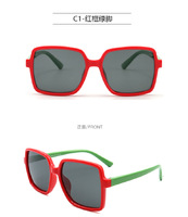 Polarized silicone sunglasses with UV400 protection for kids T11020
