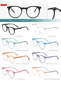 Acetate plastic frames for kids collection Big City 2124