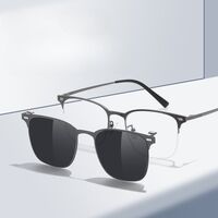 Polarized metal frame + magnet sunshade clip-on 7800-GT