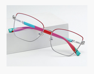 Metal blue blocker frames for glasses  MORE 3016