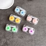 Mini soft contact lens kit W806透明布五花