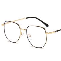 Metal glasses with blue light and UV protection 9676-2-GT