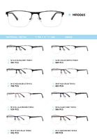 Металлическая оправа с дужками из материала TR-90 MR0065