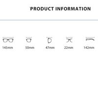 Hibrid, metal + TR90, Blue Block glasses with blue light protection FENQI F0062