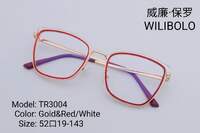 Оправа металл + TR90 ультратонкая с флексом Wilibolo TR3004