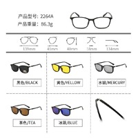 Rim's El Dorado with a set of polarized sunglasses bits on the magnet 2264A