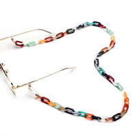Acrylic eyeglass chain - assorted colors for choice GB068 