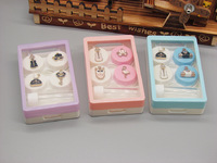 Mini set with contact lens cases XF6090, 2pcs