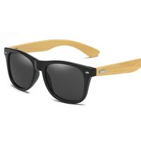 Polarized bamboo sunglasses with UV400 protection 1501-GT