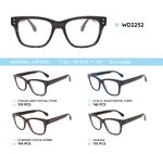 Plastic acetate eyeglasses frame WD2252