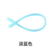 Silicone string eyeglasses holder 17/20 cm, hole Ø5 mm 