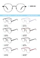 Металлическая оправа с дужками из материала TR-90 HD03-05