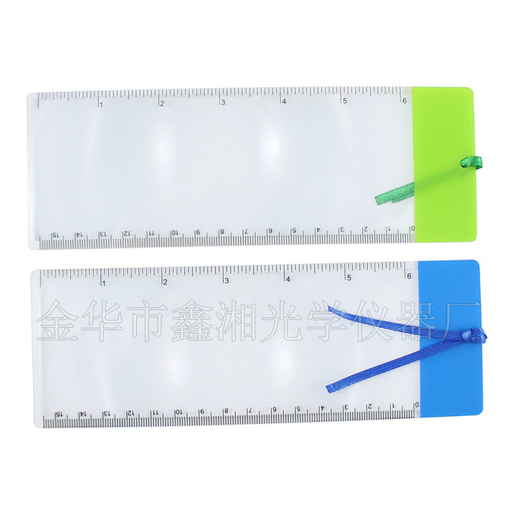 Universal pocket magnifier-ruler-bookmark X3 Xinxiang 2108A