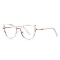 Metal + TR90 plastic Blue Blocker glasses frame for women with UV and blue light protection lenses More FCS3151