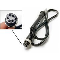 Soldering station 2 in 1, electric soldering iron + construction hair dryer (hot air gun) UYUE8586