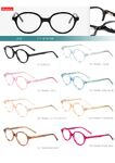 Acetate plastic frames for kids collection Big City 2102
