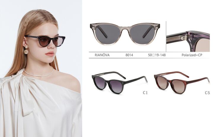 Polarized plastic sunglasses Rianova R8014