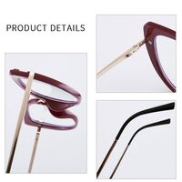 TR90 plastic frame or glasses with blue light protection, with spring hinges FA88004