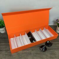 Планшет настольный для демонстрации оправ и очков на 9 мест с крышкой на магните 0208 (I-1-3, AQ009)