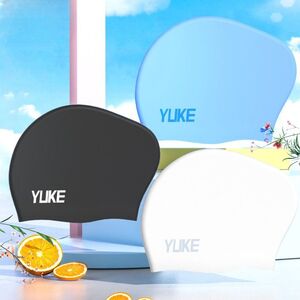 Шапочка для плавания силиконовая водонепроницаемая взрослая SC800-YU